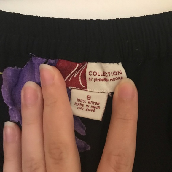 Floral Wrap Skirt - Picture 6 of 7